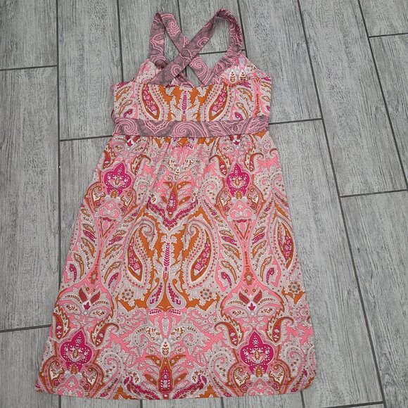 INC International Concepts Petite Paisley Print Sleeveless Dress Size small - Picture 10 of 10
